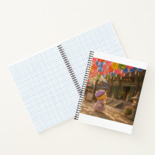 Cuaderno Alma bajo las linternas de loto