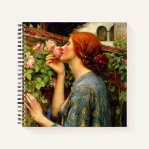 Cuaderno Alma de la Rosa John William Waterhouse