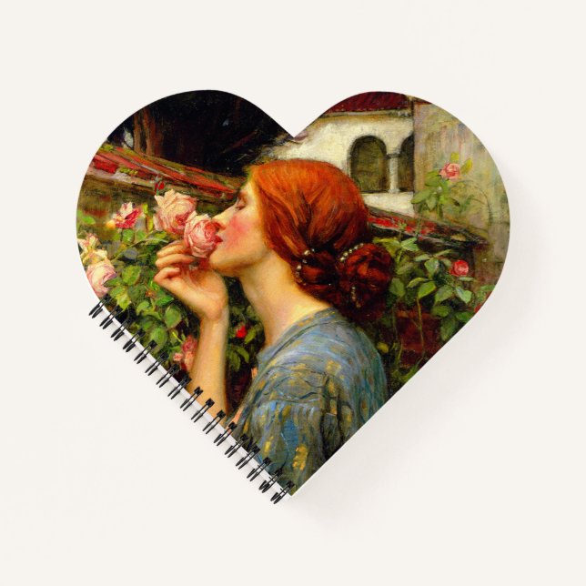 Cuaderno Alma de la rosa John William Waterhouse (Anverso)
