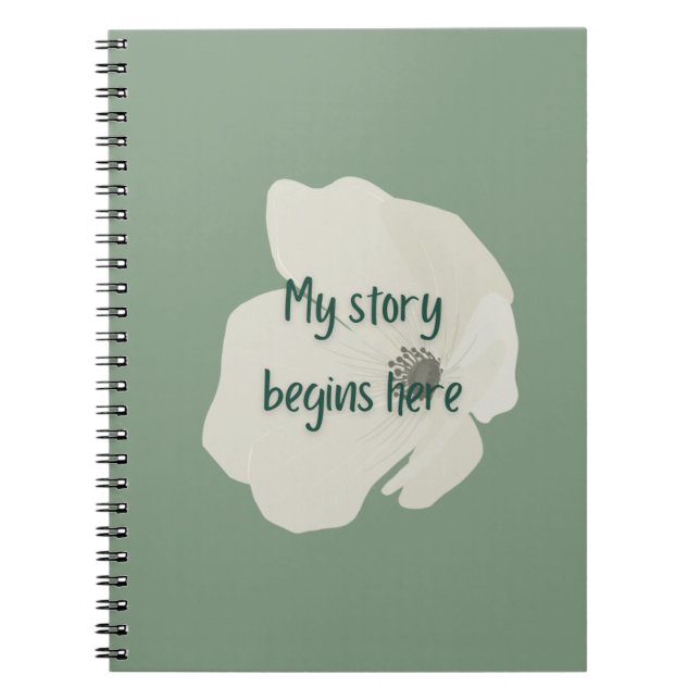Cuaderno Alma Floral (Frente)