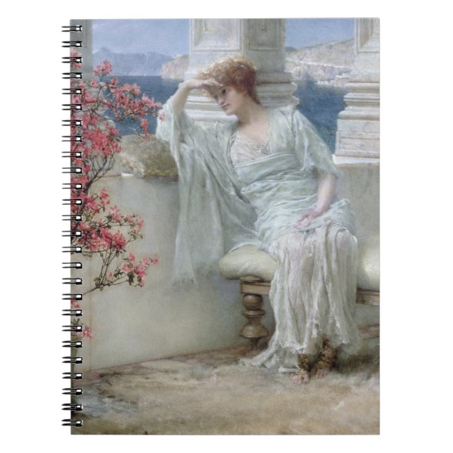 Cuaderno ¿Alma-Tadema el | ella los ojos está con sus (Frente)