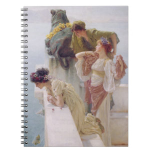Cuaderno Alma-Tadema el   una esquina de ventajoso, 1895
