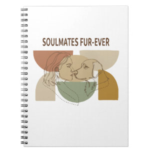 Cuaderno Almas gemelas Fur-Ever Línea de Arte para Mamá Per