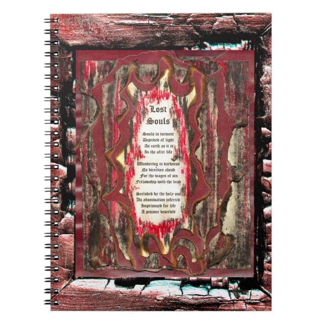 Cuaderno Almas perdidas (Frente)