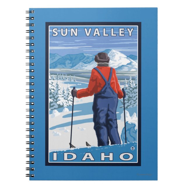 Cuaderno Almirante de esquí - Sun Valley, Idaho (Frente)