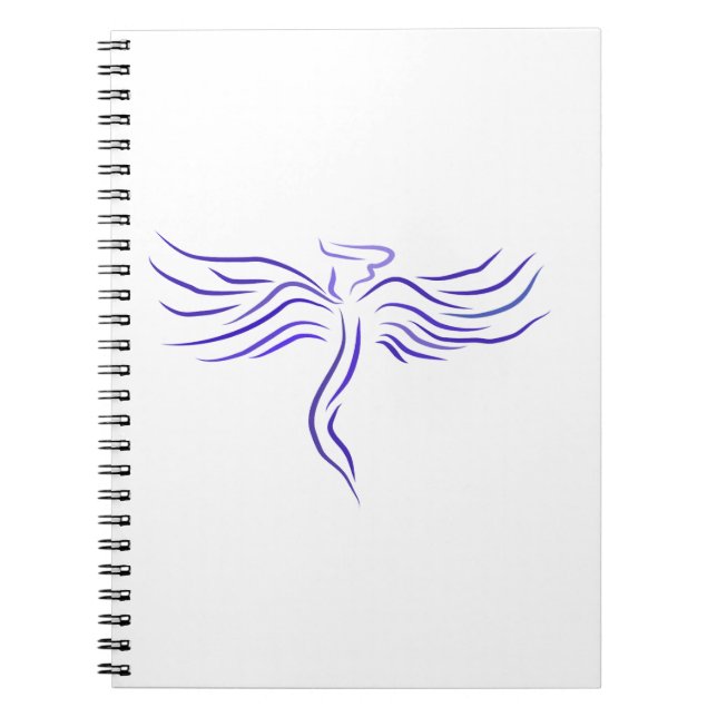 Cuaderno almohada de ángel de guardián (Frente)