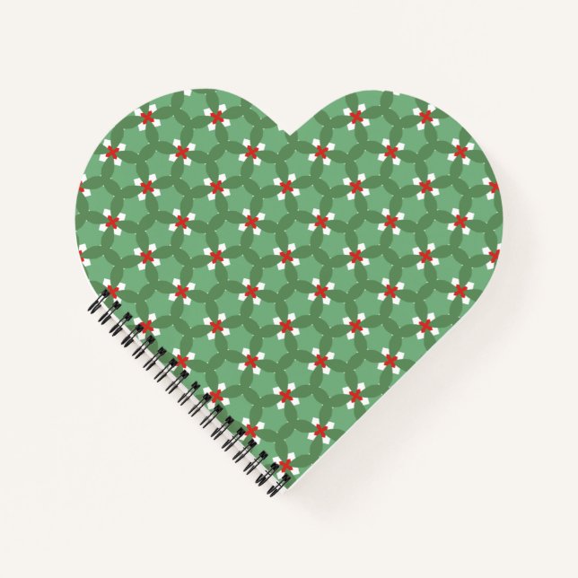 Cuaderno almohada decorativa de Navidad (Anverso)