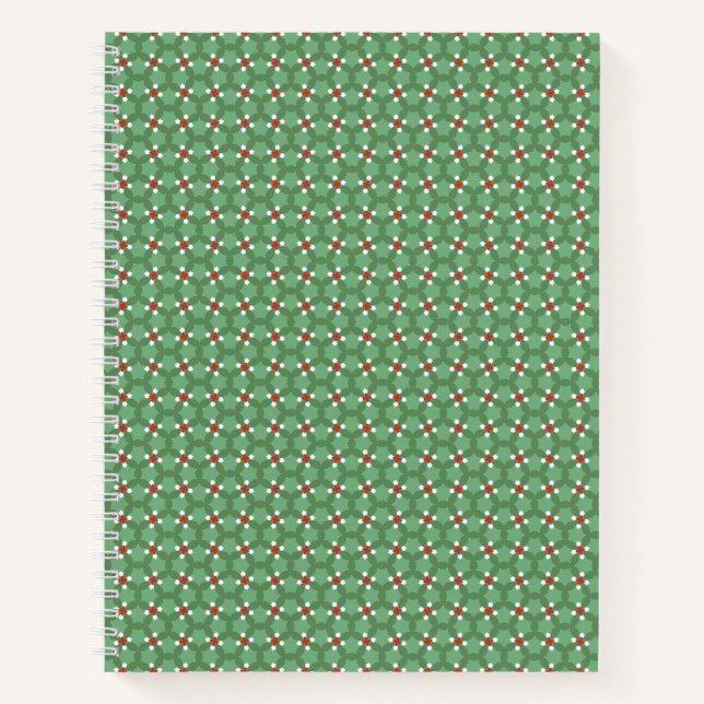 Cuaderno almohada decorativa de Navidad (Anverso)