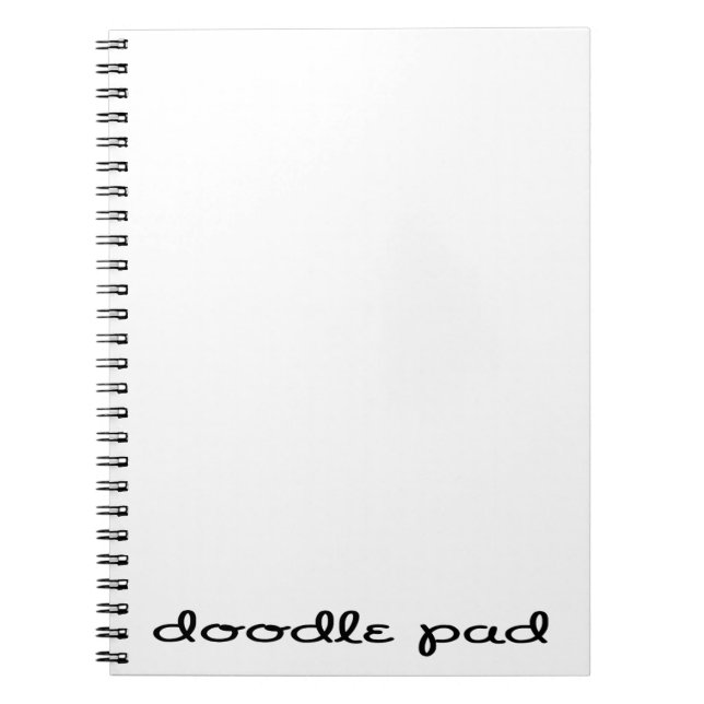 Cuaderno Almohadilla de Doodle (Frente)