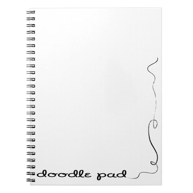 Cuaderno Almohadilla de Doodle (Frente)