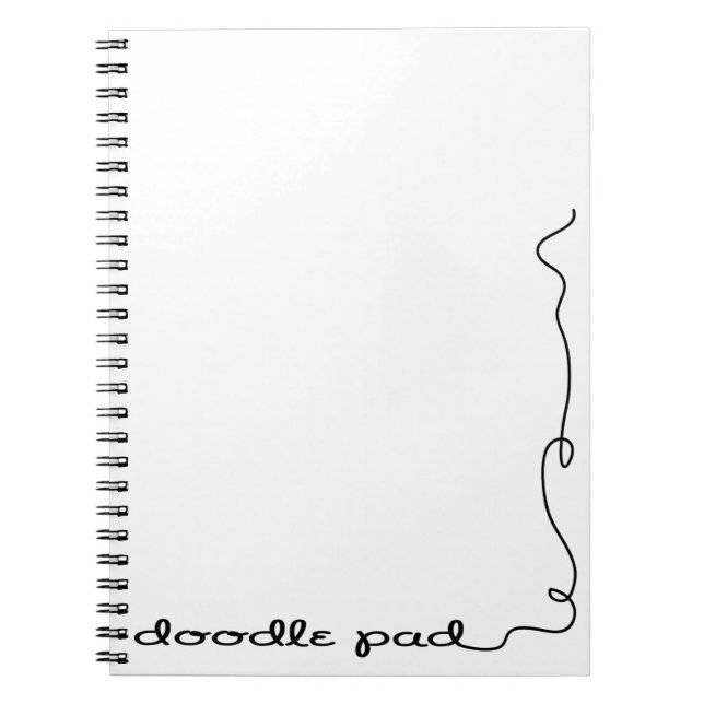 Cuaderno Almohadilla de Doodle (Frente)