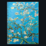 Cuaderno Almond Blossom Vincent Van Gogh<br><div class="desc">Florencia de almendras de Vincent van Gogh con impresionantes colores verdes y azules.</div>