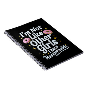 Cuaderno Almorranas vergonzosas humor adulto inapropiado