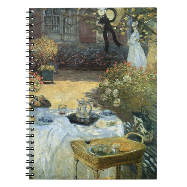 Cuaderno Almuerzo de Claude Monet, Impresionismo antiguo (Frente)