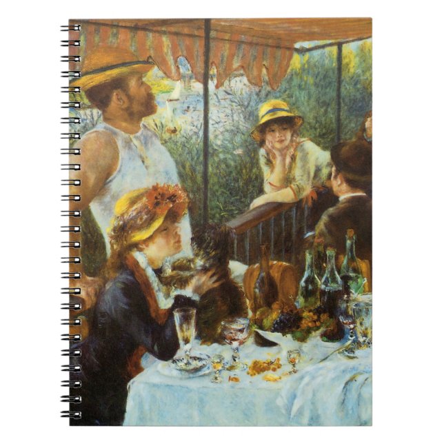 Cuaderno Almuerzo de los remeros de Pierre Renoir (Frente)