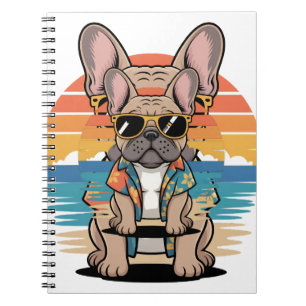 Cuaderno Aloha Pup Cool Bulldog Francés Vibraciones de Pla