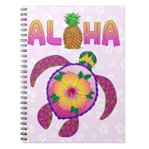 Cuaderno Aloha Tropical Turtle