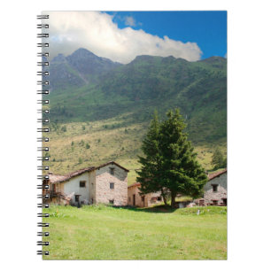 Cuaderno Alpes del Monte Alps, belleza, construcción, campo