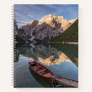 Cuaderno Alpes Dolomitas   Pragser Wildsee   Tirol, Italia
