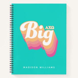 Cuaderno Alpha Chi Omega   Grande