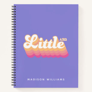 Cuaderno Alpha Chi Omega   Poco
