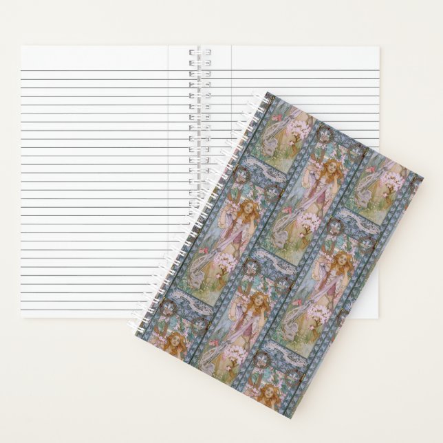Cuaderno Alphonse Maria Mucha – Jugendstil Art nouveau (Interior)