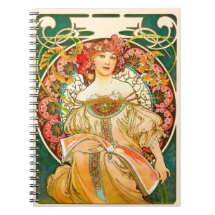 Cuaderno Alphonse Mucha Art Nouveau Daydream