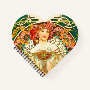 Cuaderno Alphonse Mucha Art Nouveau Daydream