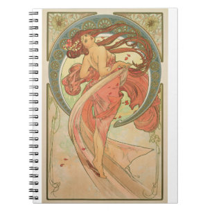 Cuaderno Alphonse Mucha - Baile