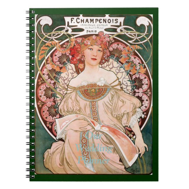 Cuaderno Alphonse Mucha F. Champenois (Frente)