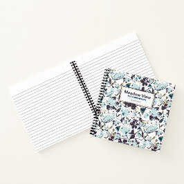 Cuaderno Alquiler de vacaciones Clematis Elegant Blue Brown