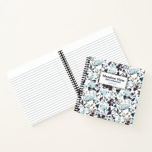 Cuaderno Alquiler de vacaciones Clematis Elegant Blue Brown