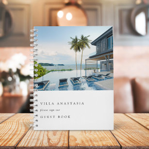 Cuaderno Alquiler de vacaciones Comentarios Elegante foto b