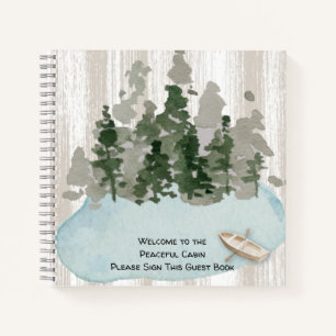 Cuaderno Alquiler de vacaciones para huéspedes en cabaña 