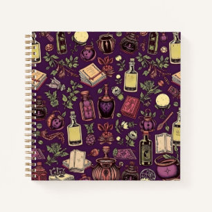 Cuaderno Alquimia mística - Vibes de Halloween de época