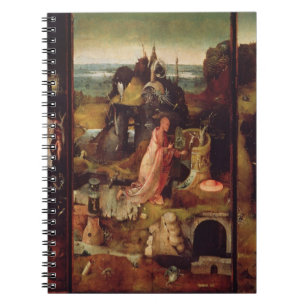 Cuaderno Altarpiece de los ermitaños (aceite en el panel)