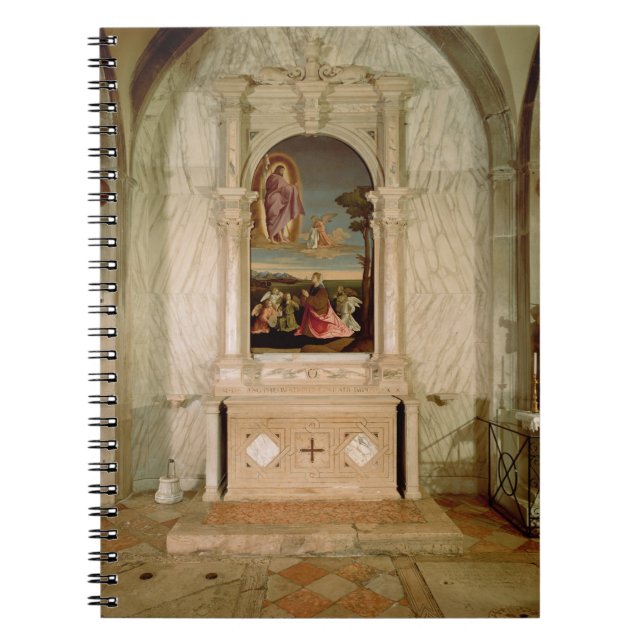 Cuaderno Altarpiece del St. Christina (Frente)