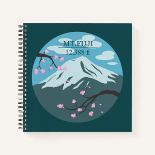 Cuaderno Altitud del monte Fuji