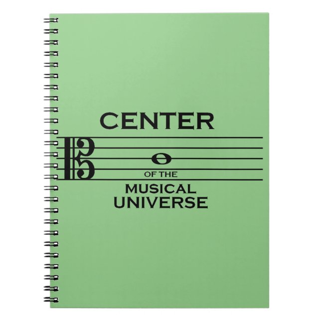 Cuaderno Alto Clef Notebook (Frente)