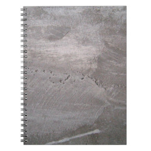 Cuaderno Aluminio de pared gris de hormigón