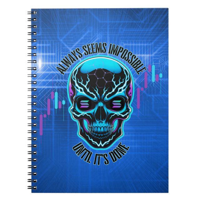 Cuaderno Always Seems | Solana | Motivation (Frente)