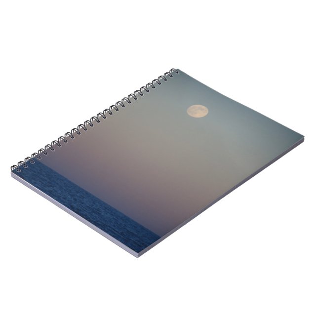 Cuaderno Alzamiento lunar sobre el océano #4687 (Lado Izquierdo)