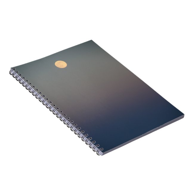Cuaderno Alzamiento lunar sobre el océano #4711 (Lado Derecho)