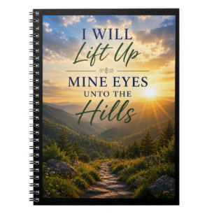 Cuaderno Alzaré mis ojos a los montes