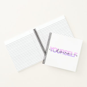 Cuaderno Ama tu propia caligrafía de San Valentín Cuadern