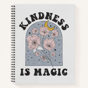 Cuaderno Amabilidad es Flores Vintage Mágicas