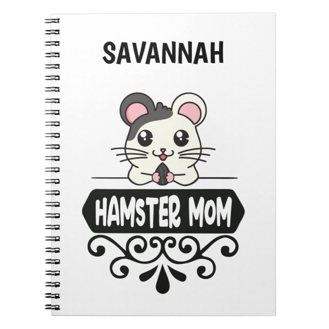 Cuaderno Amadores de animales mascotas de mamás adorables (Frente)