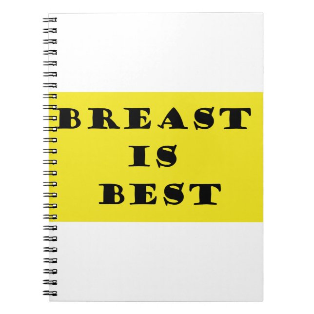 Cuaderno Amamantar es lo mejor (Frente)