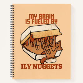 Cuaderno Amamos las Nuggets - Nugget Love - ASL ILY Obsessi