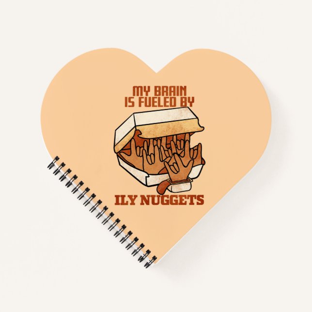 Cuaderno Amamos las Nuggets - Nugget Love - ASL ILY Obsessi (Anverso)